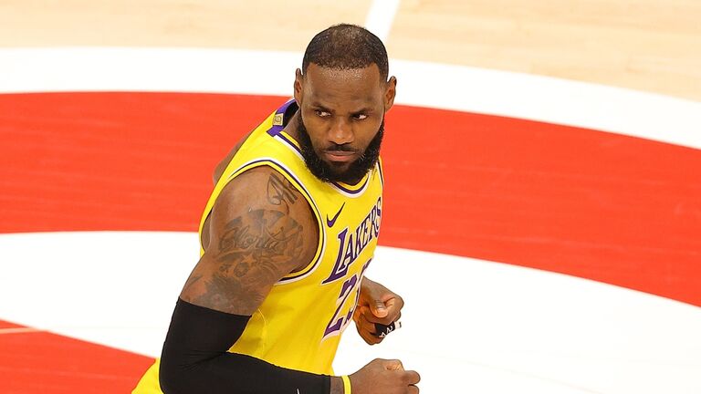 LeBron James mean mug 1600