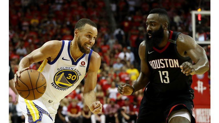 Golden State Warriors Steph Curry Houston Rockets James Harden