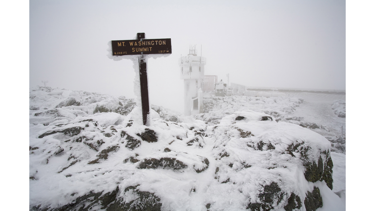 Mount Washington Summit Winter Hiker Lost Rescue