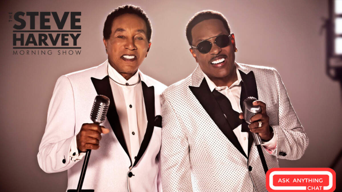 Charlie Wilson & Smokey Robinson Talk Giving All Of Their Love In New