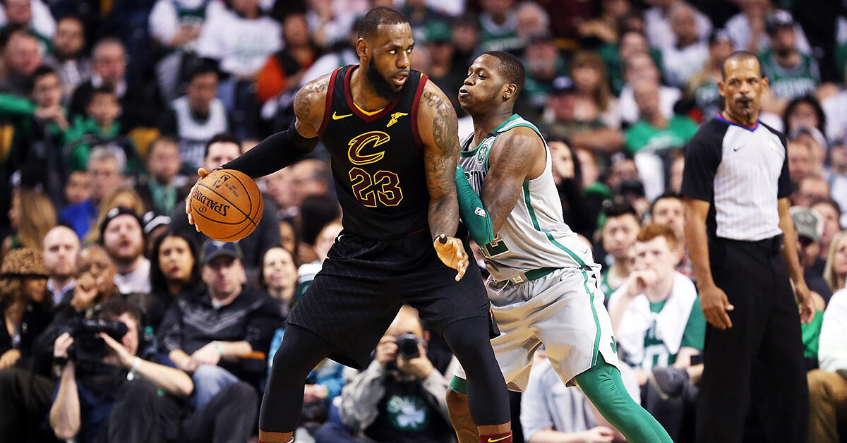 Celtics Prepare To Attempt To Contain LeBron James, Cavaliers - Thumbnail Image