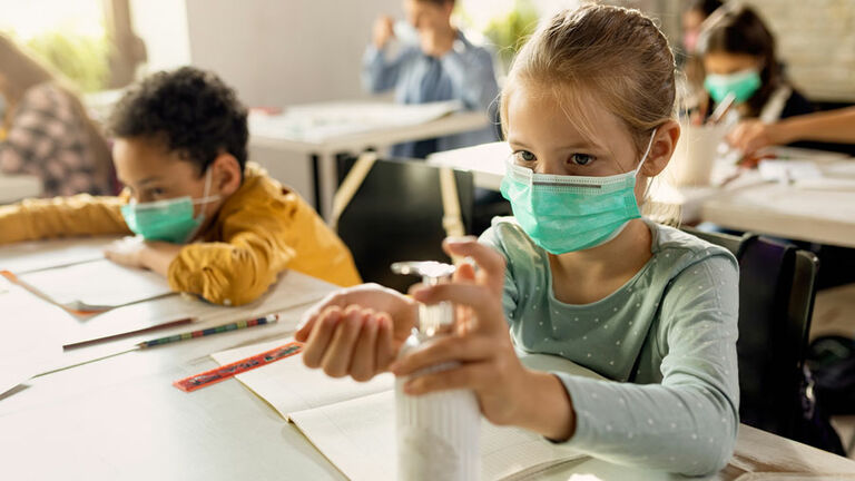 Kids in Masks