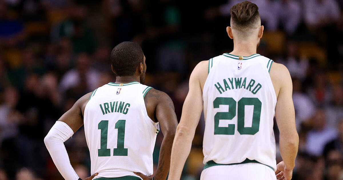 Rehabbing Celtics Irving, Hayward Should Be Fully Healthy In August  - Thumbnail Image