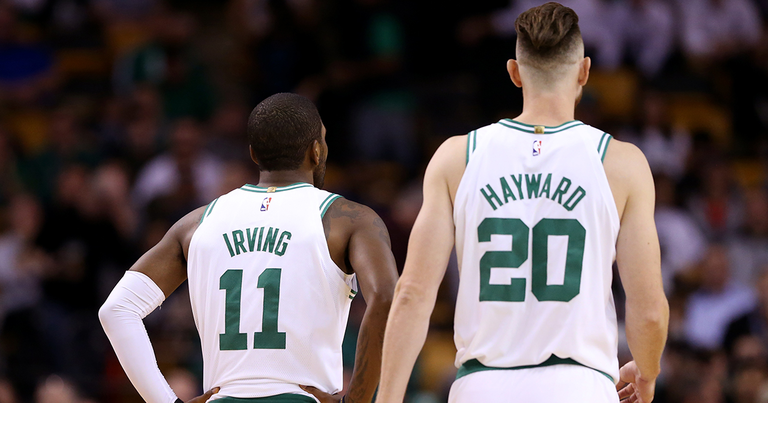 boston celtics gordon hayward kyrie irving nba basketball