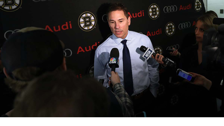 Bruins coach Bruce Cassidy boston nhl hockey