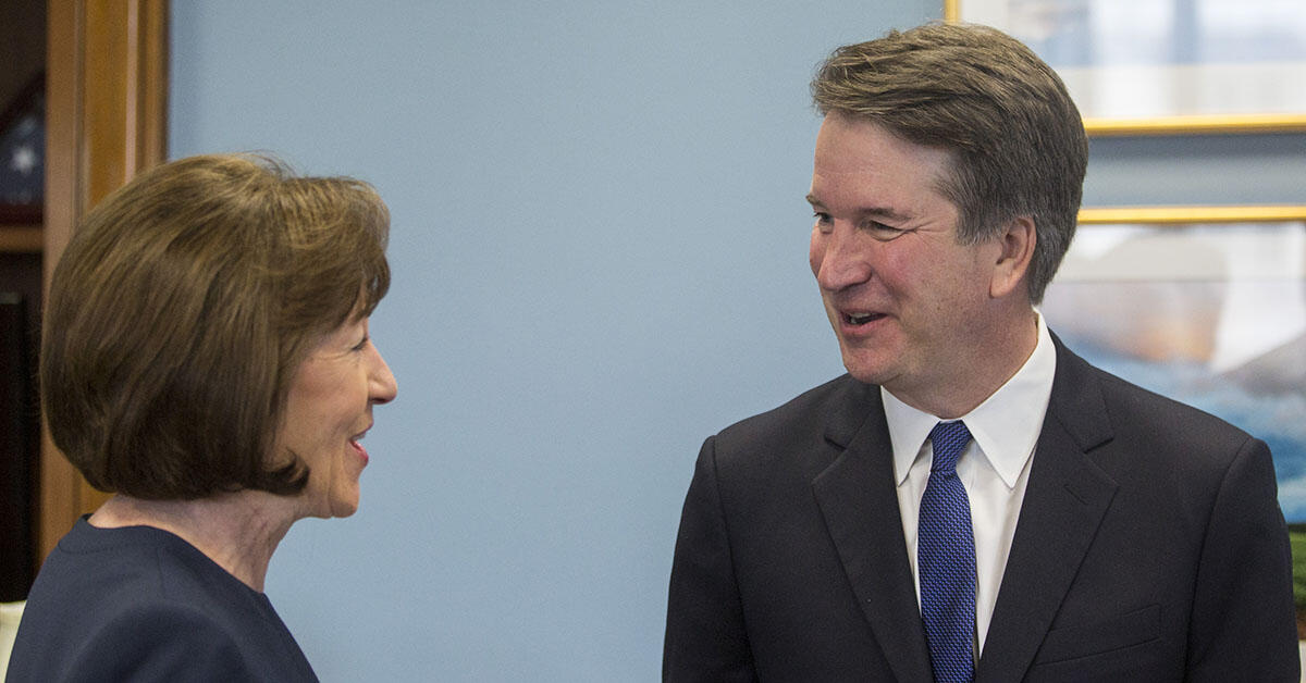 Susan Collins Says Kavanaugh Vote Was Not Political - Thumbnail Image