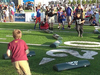 punt / pass cannon & step-overs