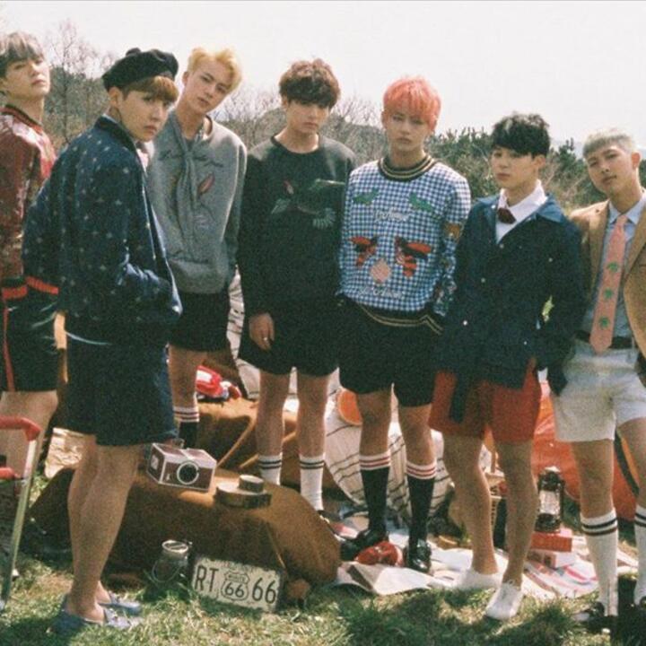 Bts shorts. Converse High BTS.