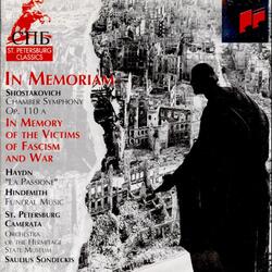 Chamber Symphony, Op. 110a (after the String Quartet No. 8, Dedicated to victims of fascism and war): I.Largo (attacca)