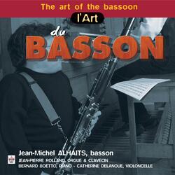 Sonate en Ré majeur pour basson & orgue: Adagio