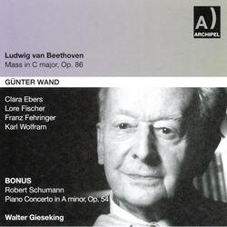 Mass In C Major, Op. 86 : Sanctus (Benedictus - Osanna)