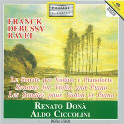 Maurice Ravel : Sonata per violino e pianoforte : I. Allegretto