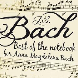 Notebook for Anna Magadalena Bach: Minuet in D Minor, BWV Anh. 132