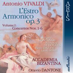 Concerto for 2 Violins, Strings and Continuo No. 5 in A Major, RV 519: III. Allegro