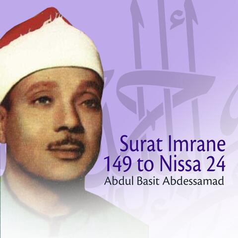 Surat imrane 149 to Nissa 24
