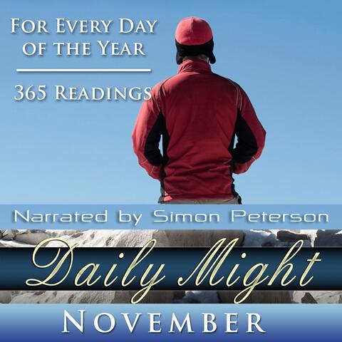 Daily Might - a Reading for Every Day in November