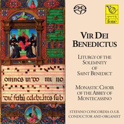 Liturgy for the Solemnity of Saint Benedict: Mass. Introit. Gaudeamus