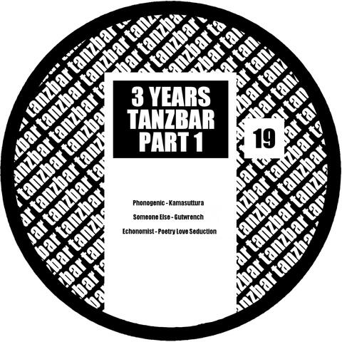 3 Years Tanzbar Musik, Pt. 1