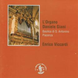 Massimo Berzolla: Sinfonia per organo, Composta per l'inaugurazione del nuovo organo della Basilica di San Antonio
