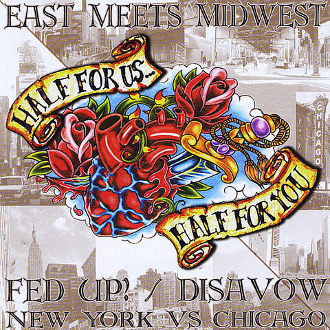 Fed Up! / Disavow Split CD