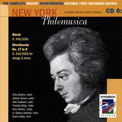 March & Divertimento No. 17 in D, Marcia