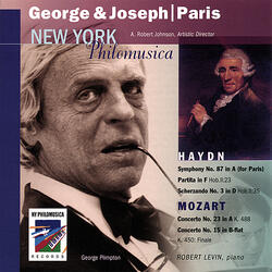 Haydn Partita (Divertimento) in F, Finale: Presto