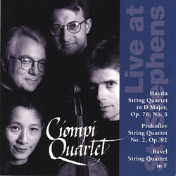 Sergey Prokofiev, String Quartet No. 2, Opus 92