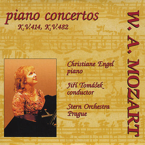 Mozart Piano Concertos: Concerto No. 12 in A major, KV 414; Piano Concerto No. 22 in E flat major, KV 482