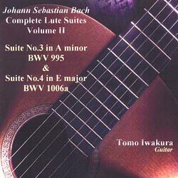 Gigue: Suite For Lute No.3 Bwv995