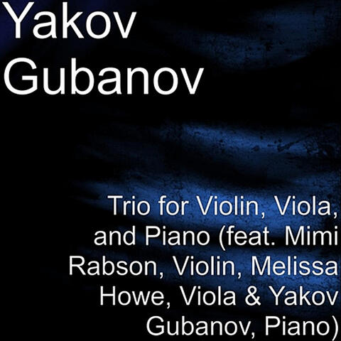 Trio for Violin, Viola and Piano