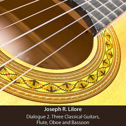 Dialogue 2. Three Classical Guitars, Flute, Oboe and Bassoon