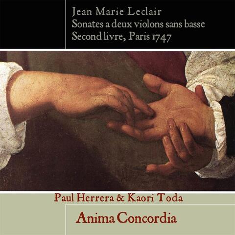 J.M. Leclair Sonatas for Two Violins Op.12 Second Book