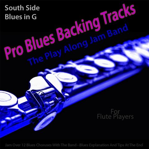 Pro Blues Backing Tracks (South Side Blues in G) [12 Blues Choruses With Tips for Flute Players]