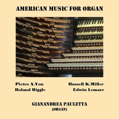 American Music for Organ