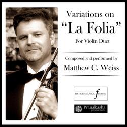 Variations On "La Folia" for Violin Duet