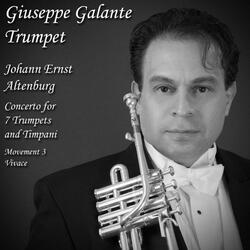 Johann Ernst Altenburg: Concerto in D Major for 7 Trumpets and Timpani: III. Vivace