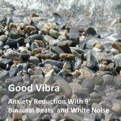 Anxiety Reduction With 9' Binaural Beats and White Noise