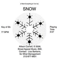 Snow!