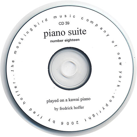 CD 39 Piano Suite # 18