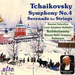 Serenade for String Orchestra in C Major, Op. 48: IV. Finale (Thema Russo). Andante - Allegro con spirito