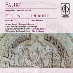 Poulenc: Mass in G Major, FP 89: Kyrie