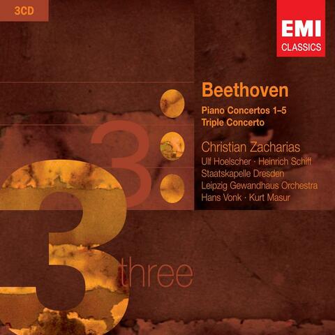 Beethoven: Piano Concertos Nos. 1 - 5 & Triple Concerto