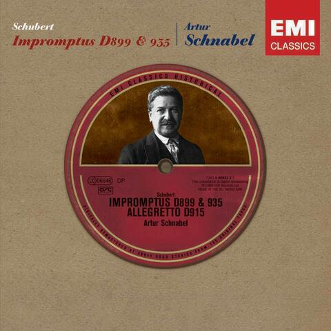 Schubert: Impromptus, D. 899 & D. 935, Allegretto, D. 915