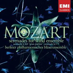 Serenade in B flat major K361 'Gran Partita': Trio I - Menuetto -