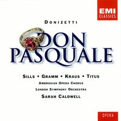 Don Pasquale (1996 Digital Remaster), ATTO TERZO Seconda Scena: Signorina, in tanta fretta dove va (Pasquale/Norina)