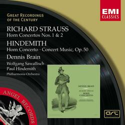 Concert Music Op. 50 (2002 Digital Remaster): I.       Mässig schnell, mit Kraft - Sehr breit, aber stets fliessend