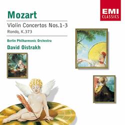 Concerto for Violin and Orchestra No. 1 in B flat K207 (1989 Digital Remaster): II.  Adagio