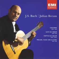 Bach, JS: Guitar Suite in E Major, BWV 1006a: V. Bourrée