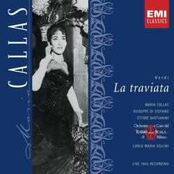 Verdi: La traviata, Act 2: "Ah, vive sol quel core all'amore mio!" (Alfredo, Giuseppe, Commissionario, Germont) [Live, Milan 1955]