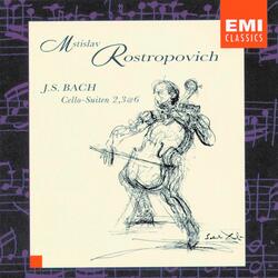 Bach, JS: Cello Suite No. 2 in D Minor, BWV 1008: I. Prelude